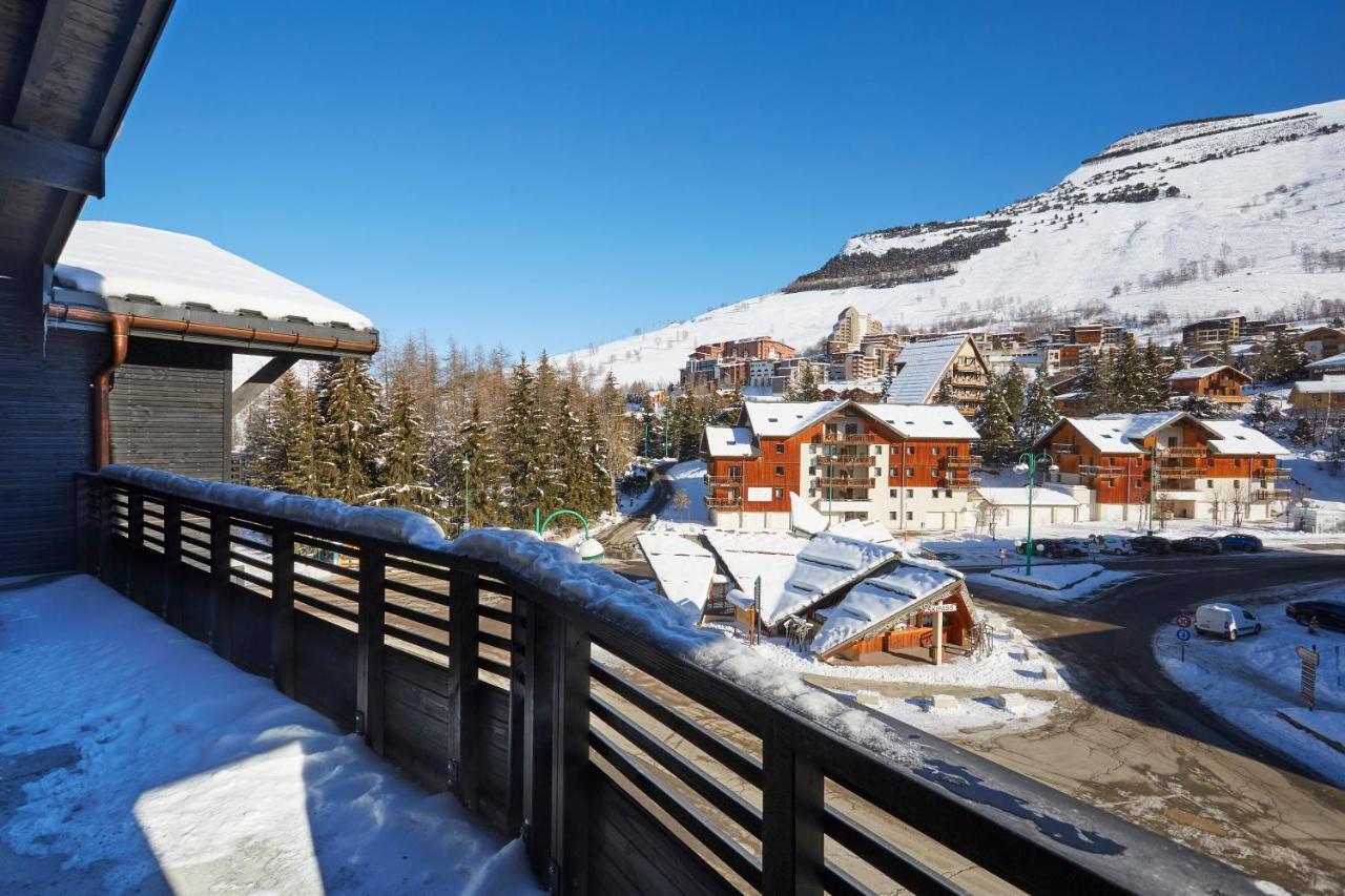 Résidence Néméa La Restanque Les Deux Alpes Exterior foto
